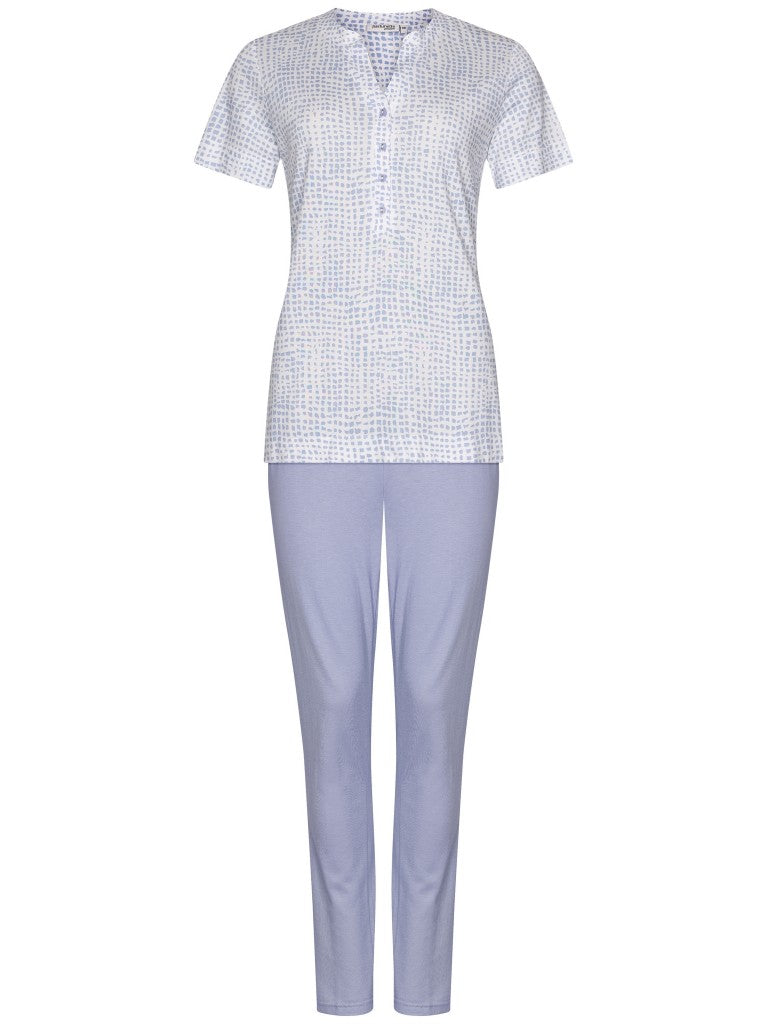 Pastunette Dames Pyjama 121251-214-1 500 Light Blue