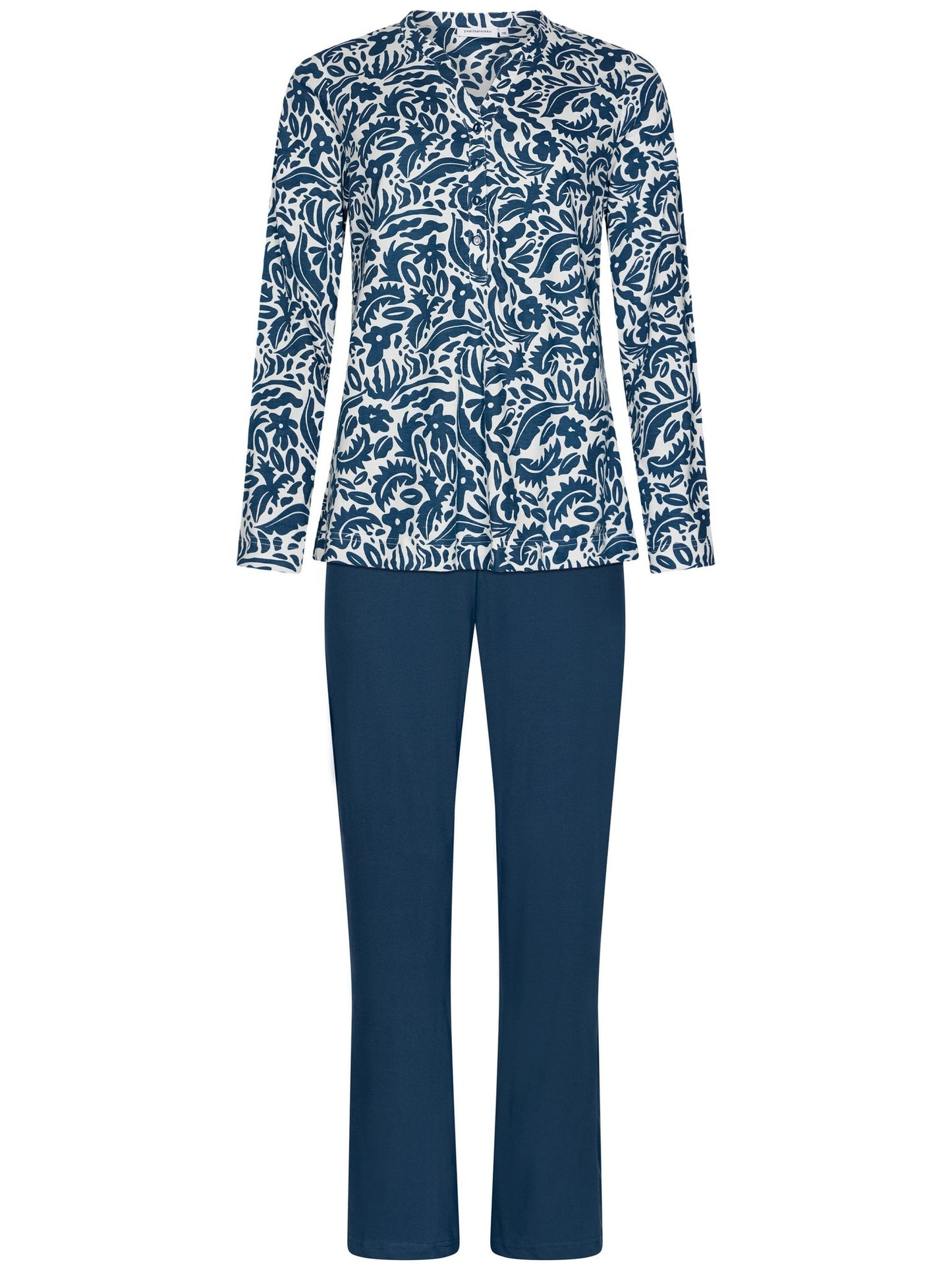 Pastunette Pyjama 121252-156-1 520 Dark Blue