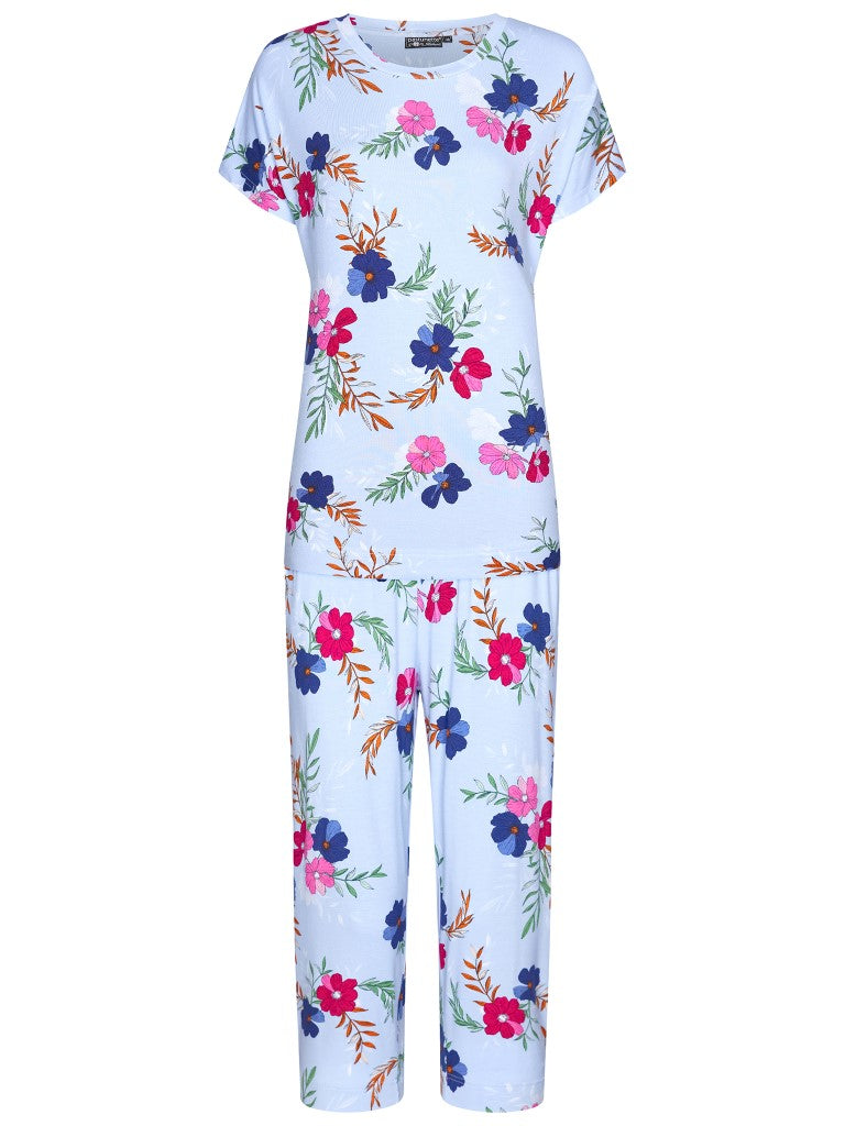 Pastunette Pyjama 25241-313-2 501 Light Bleu