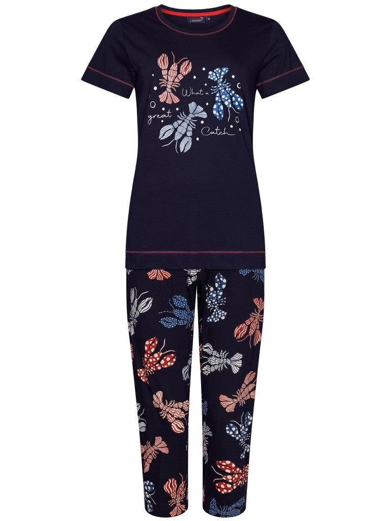 Rebelle Pyjama 121251-626-1 520 Blauw