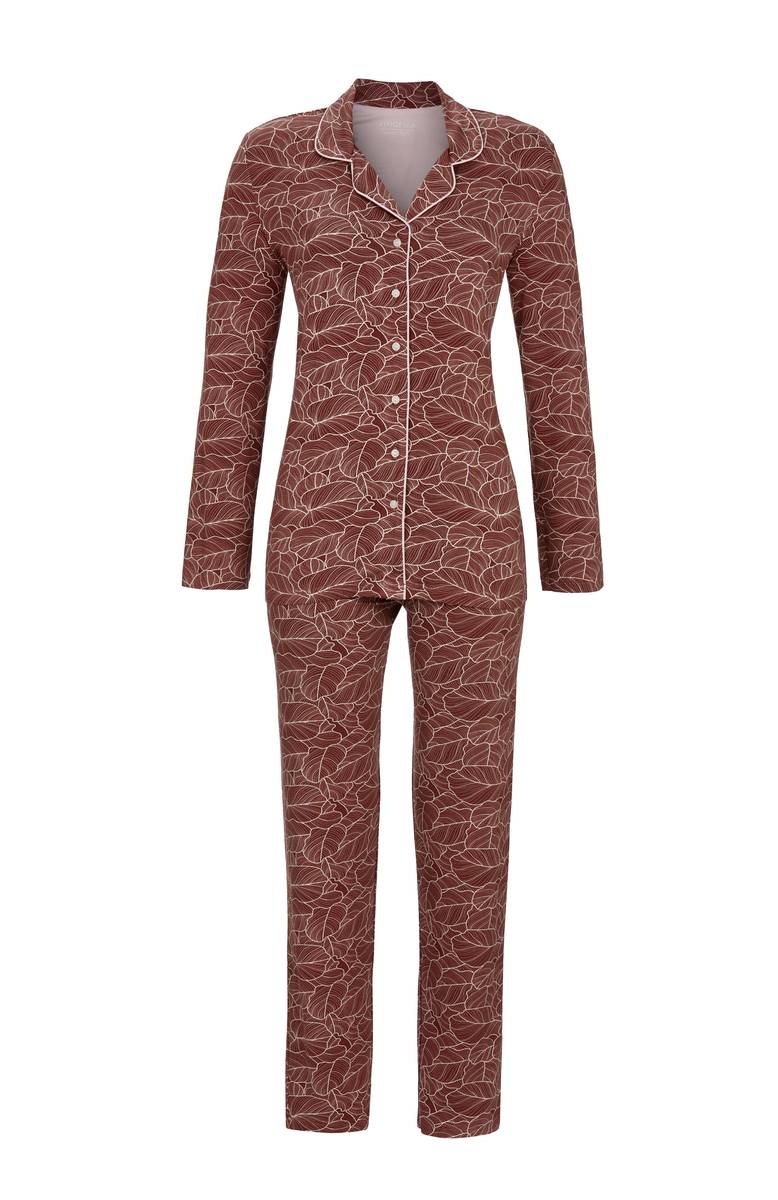 Ringella Dames Pyjama 5511212 141 Kastanie