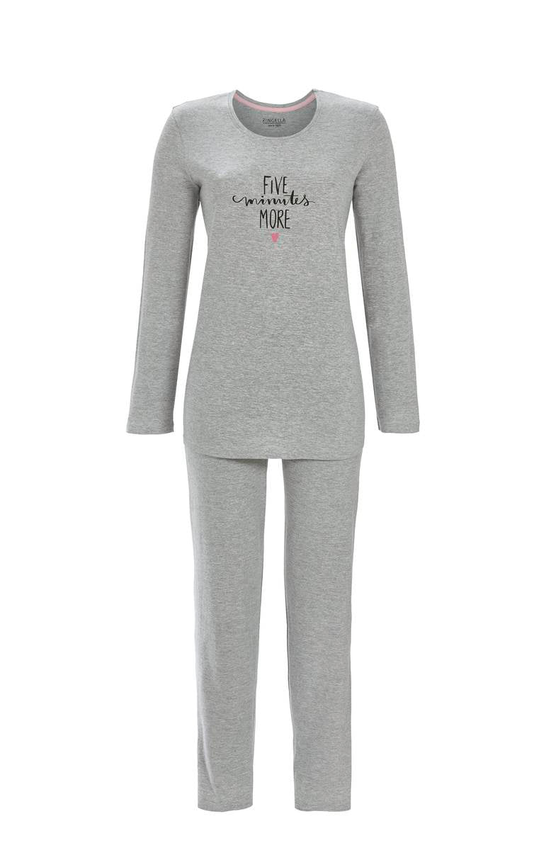 Ringella Pyjama 5511224A 929 Silbergrau