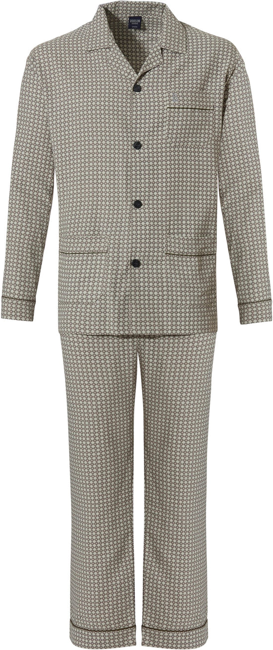 Robson Heren Pyjama 27212-708-6 923 Lever kleur