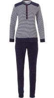 Pastunette Badstof Pyjama 20182-111-4 Blauw