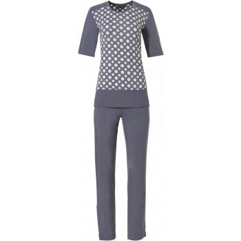 Pastunette Dames Pyjama 25211-324-2  Kleur 913 Grijs