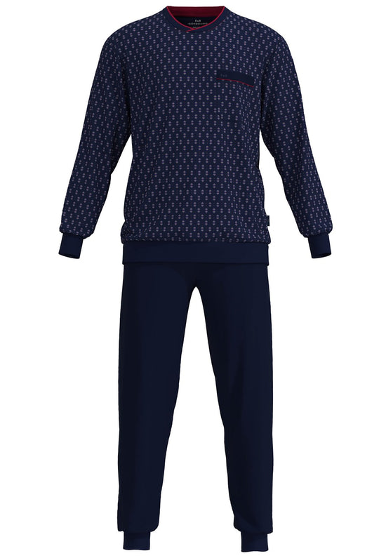 Gotzburg HerenPyjama 452339 569 Blauw