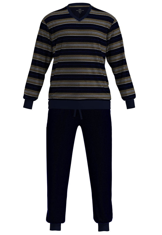 Gotzburg HerenPyjama 452345 522 Bruin