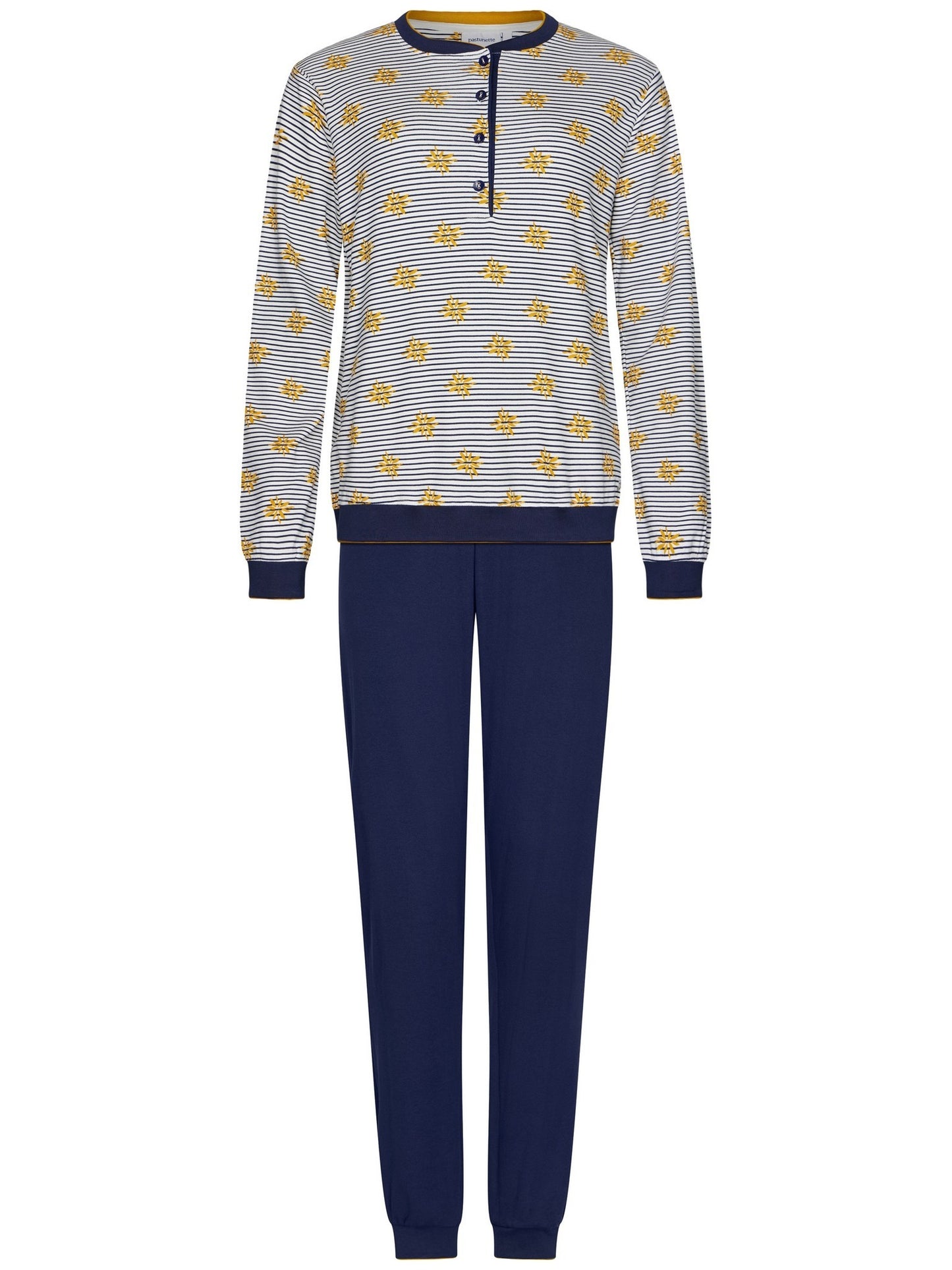 Pastunette Pyjama 121252-124-1 520 Dark Blue