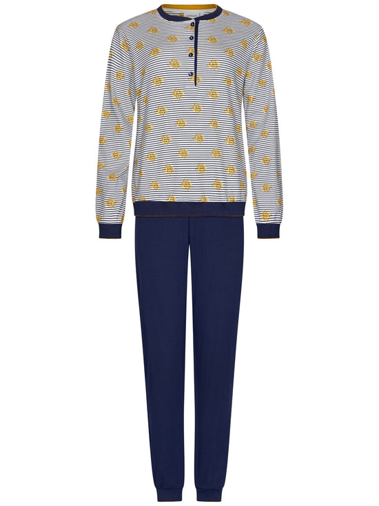 Pastunette Pyjama 121252-124-1 520 Dark Blue