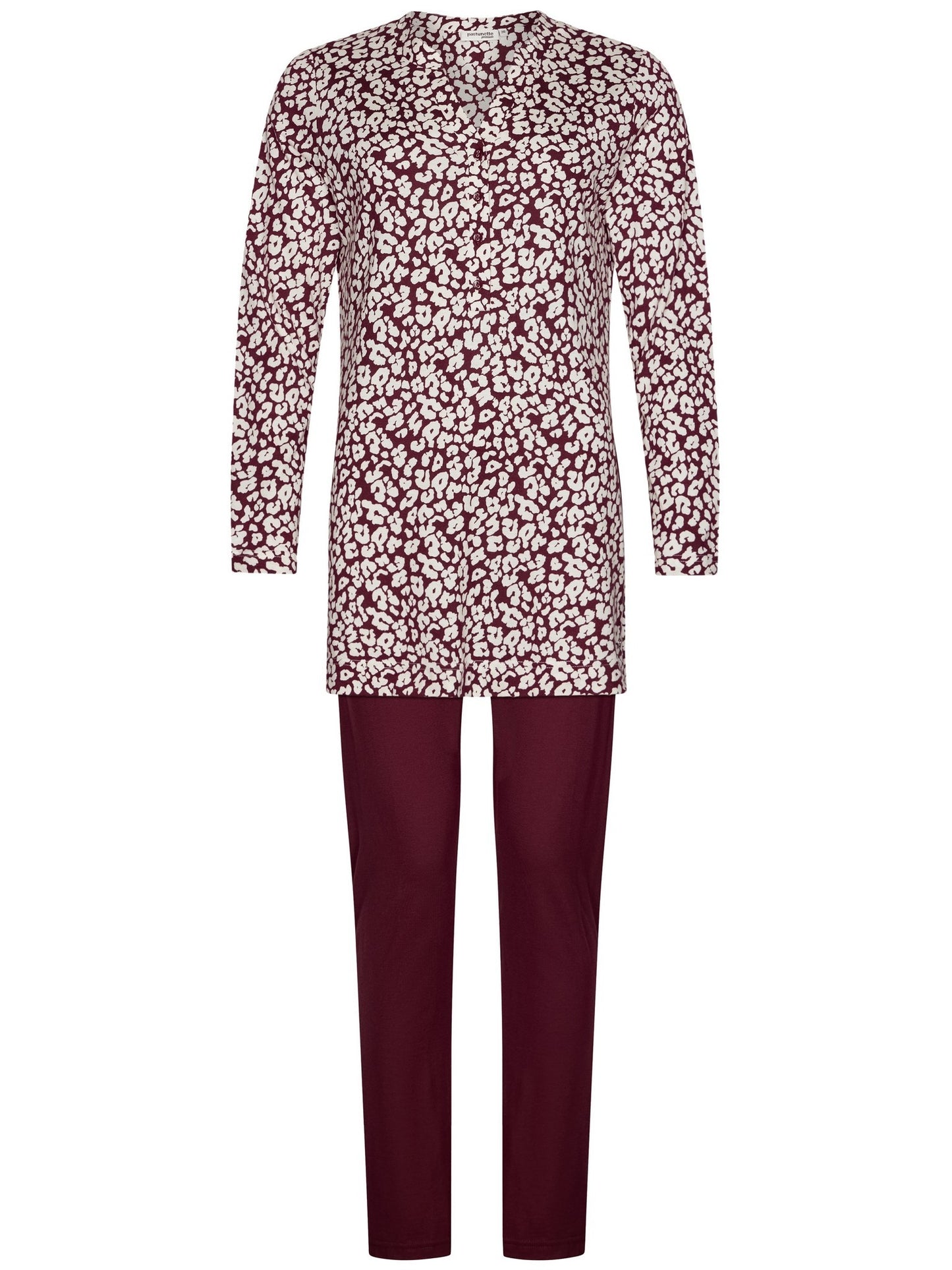 Pastunette Pyjama 121252-212-1 270 Dark Red