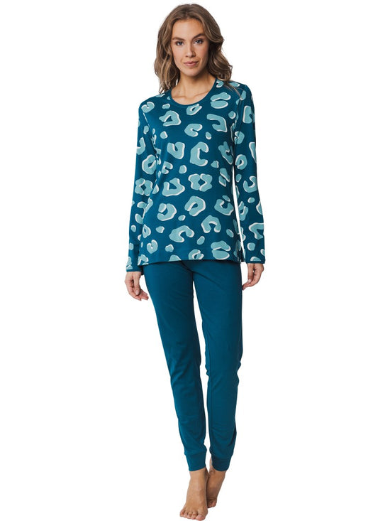 Pastunette Pyjama 21242-412-2 600 Turquoise