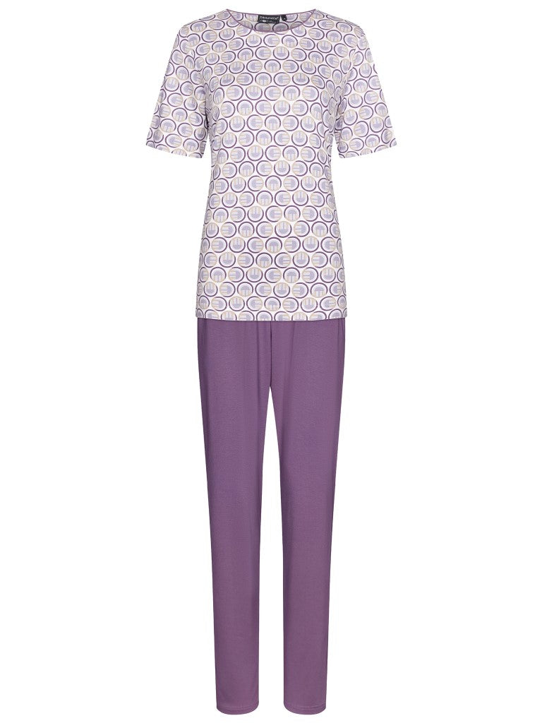 Pastunette Pyjama 25241-318-2 420 Dark Purple