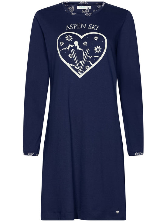 Rebelle Nachthemd 111252-646-1 520 Blauw