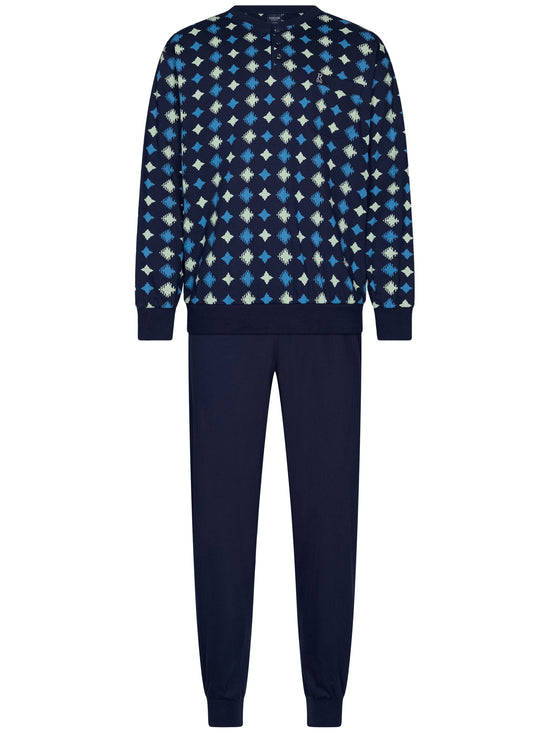 Robson HerenPyjama 122252-810-1 520 Dark Blue