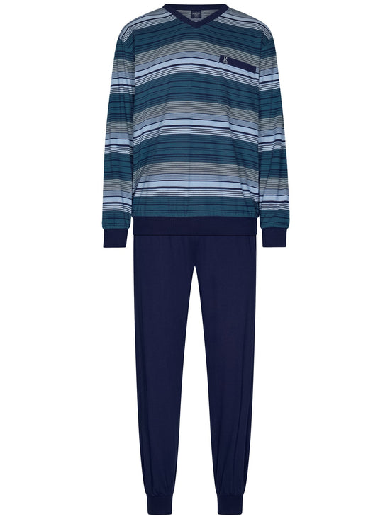 Robson HerenPyjama 122252-816-1 520 Dark Blue