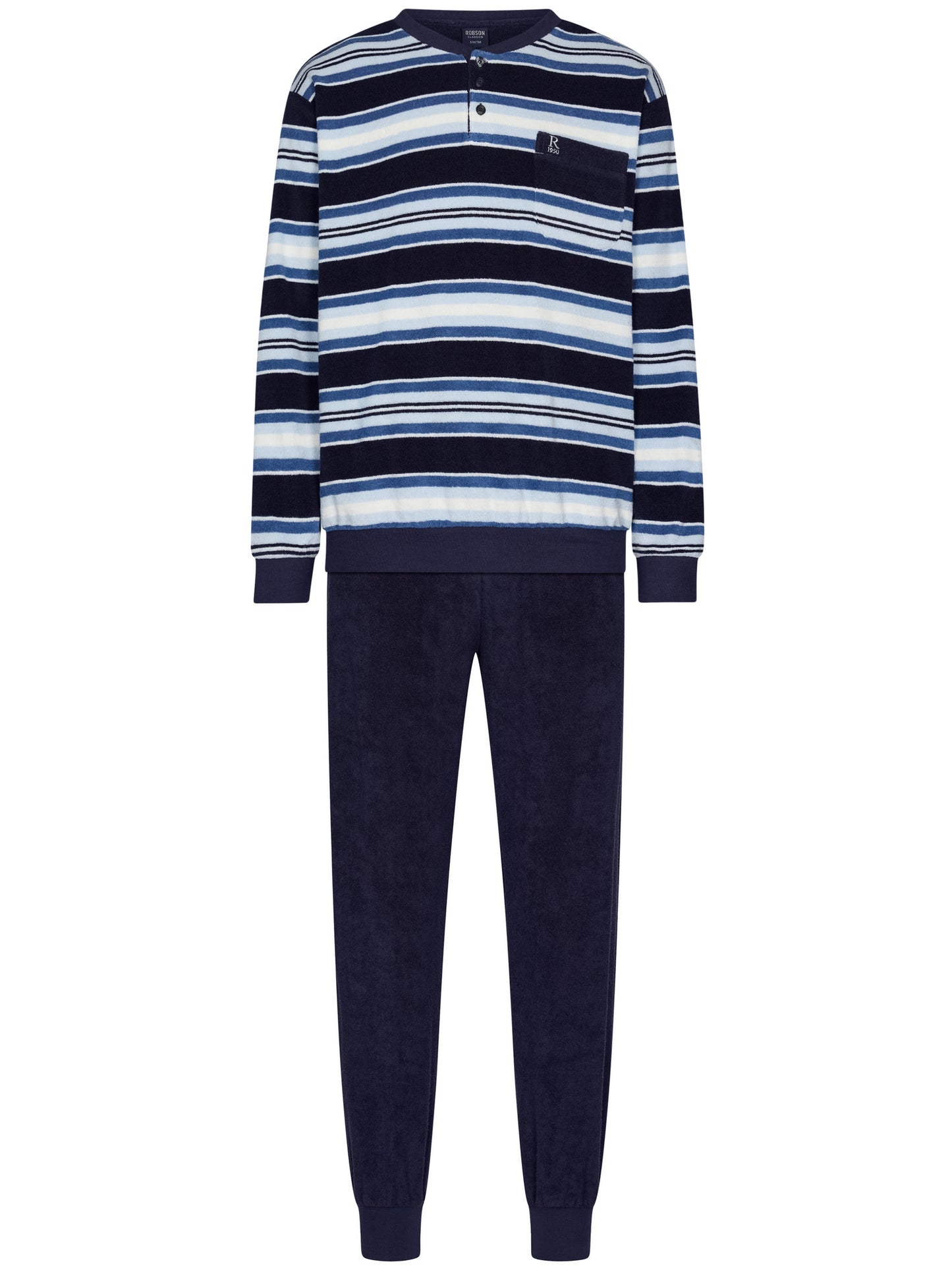 Robson HerenPyjama 122252-822-1 520 Dark Blue
