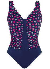 Badpak 12042 43 Roze Print