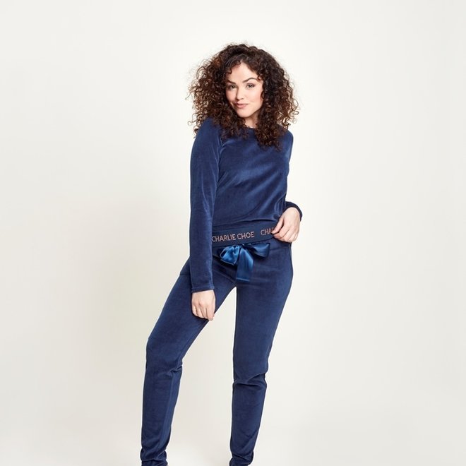Charlie Choe Huispak F41116-38 60 Indigo Blauw