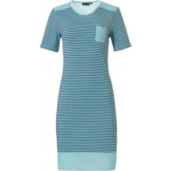 Dames Nachthemd 15221-334-2 Turquoise 600