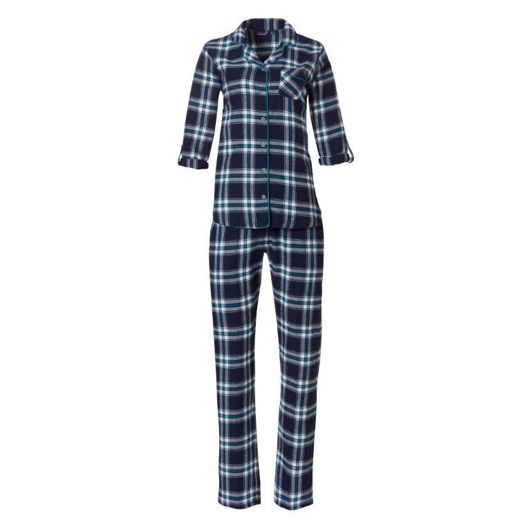 Pastunette Dames Pyjama 21222-408-6 730 Aqua-Green
