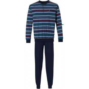 Robson Heren Pyjama 27221-712-4 Dark Blue 523