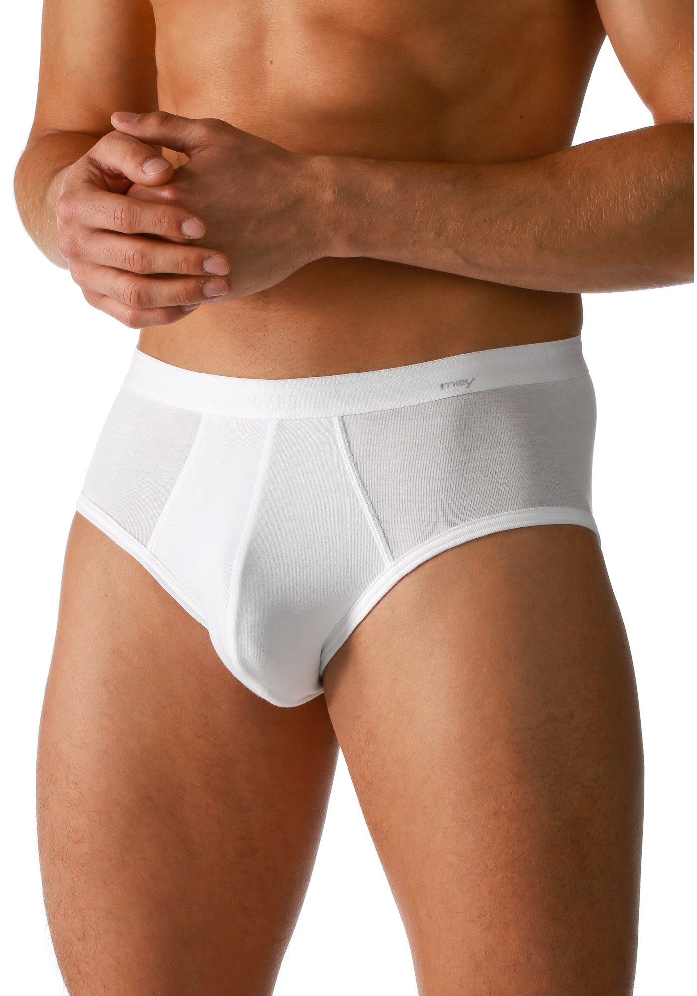 Mey Noblesse Men Slip Kleur 001 White