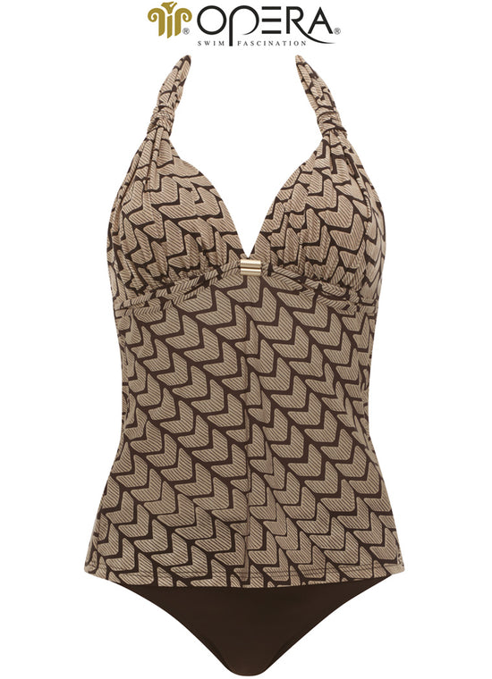 Opera tankini model 68003 kleur 4 Bruin