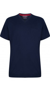 Sleep Shirt  K.M.  4399-621-3 563 Blauw